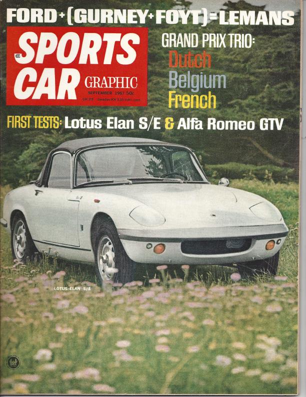 Журнал Sports Car Graphic 1967 09